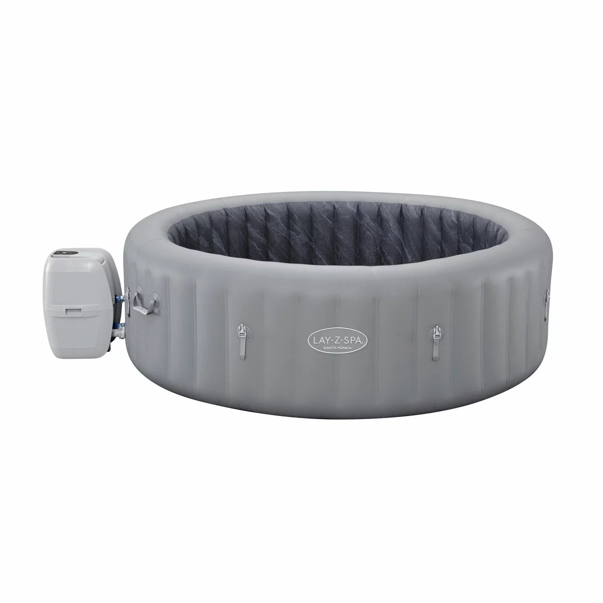Lay-Z-Spa Santa Monica 180 Jet Inflatable 7 Person Hot Tub