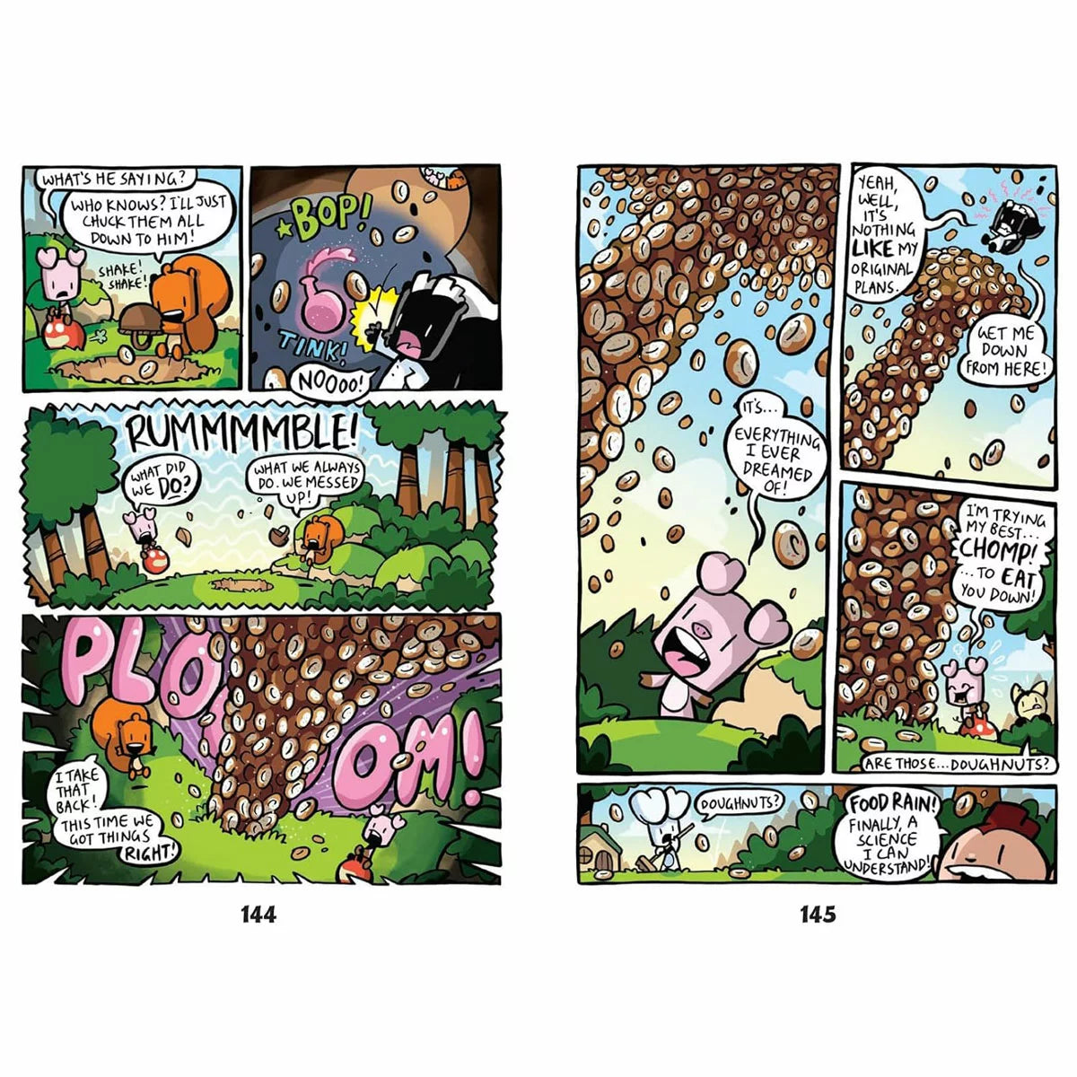Bunny vs Monkey Paperback x4 Book Collection