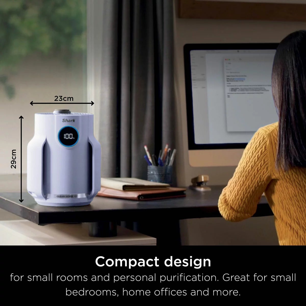 Shark NeverChange5 Air Purifier Compact Pro, view 24