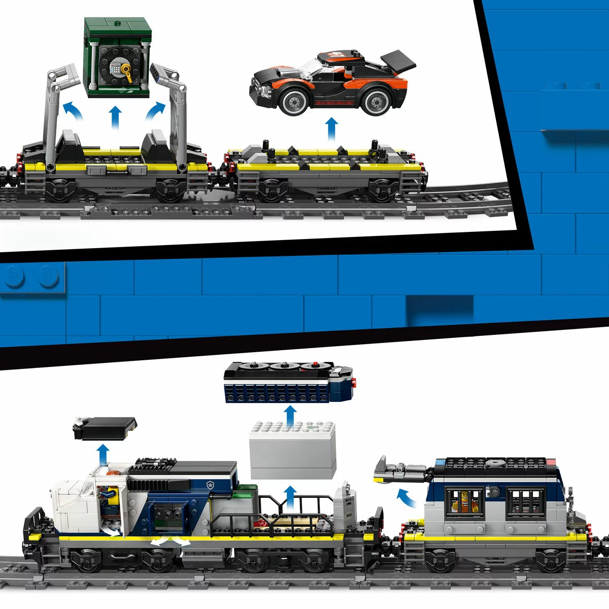 LEGO City Police Train Heist - Model 60508 (7+ Years)