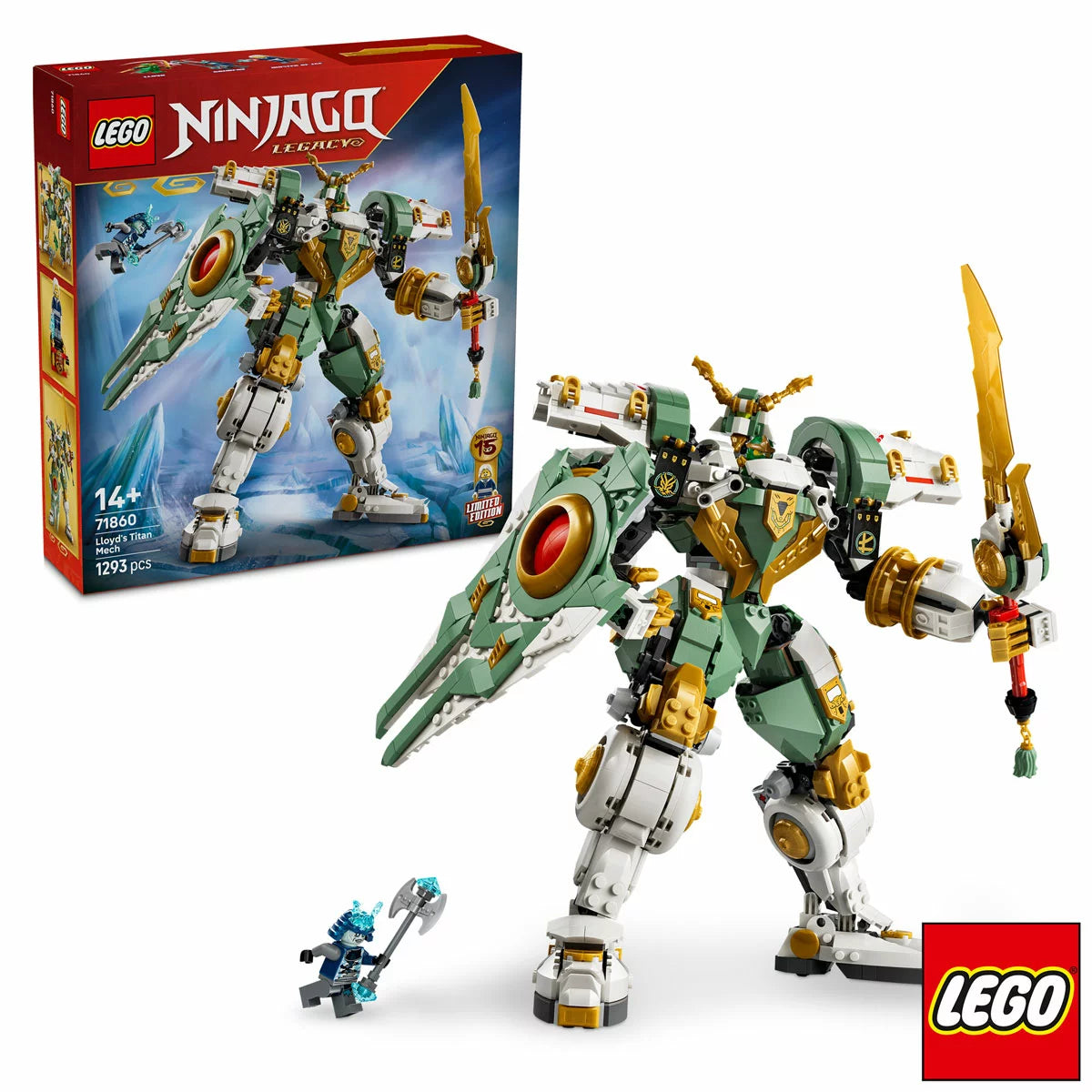 LEGO Ninjago Lloyd's Titan Mech 15th Anniversary - Model 71860 (14+ Years)