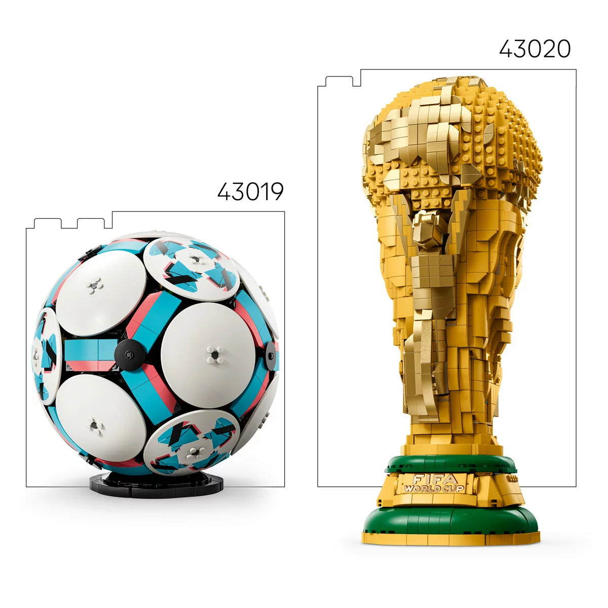 LEGO Editions Size 5 Football Set - Model 43019 (10+ Years)