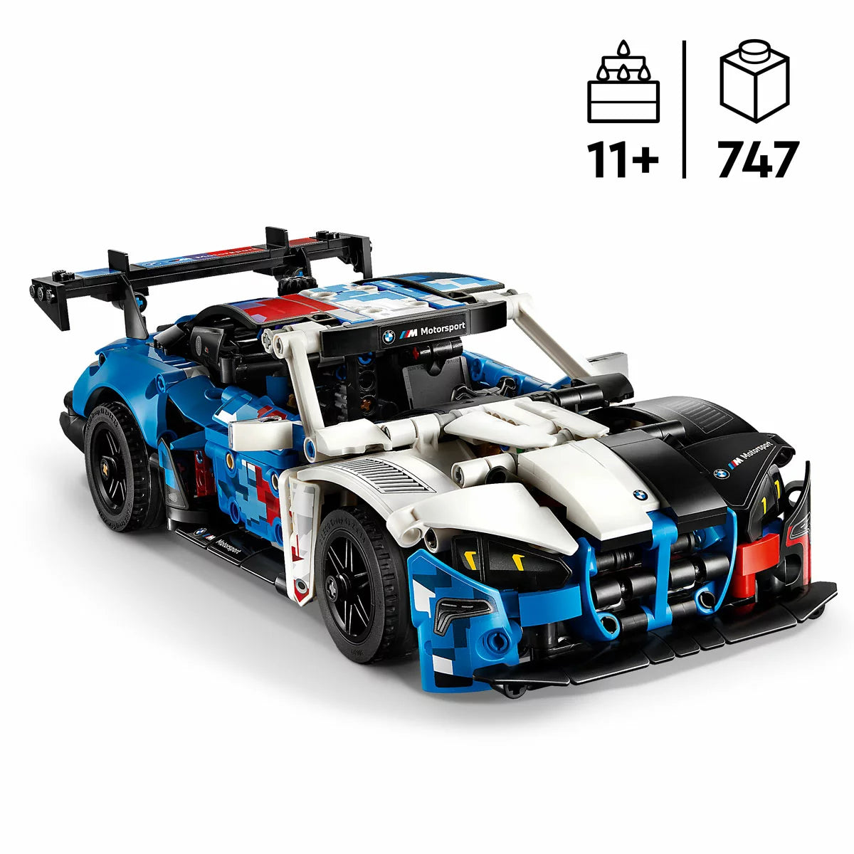 LEGO Technic BMW M4 GT3 EVO Race Car / Jeep Wrangler Rubicon SUV
