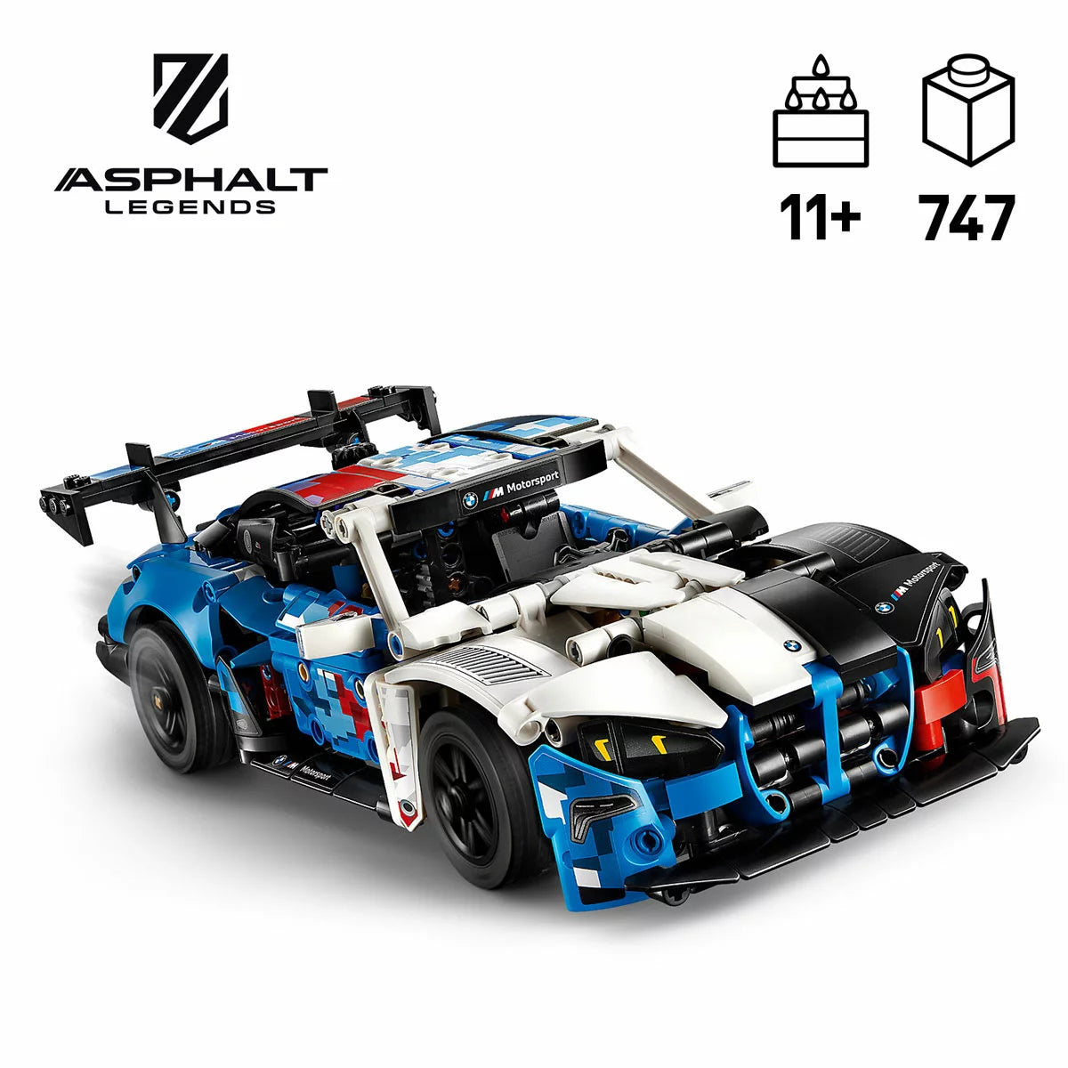 LEGO Technic BMW M4 GT3 EVO Race Car / Jeep Wrangler Rubicon SUV
