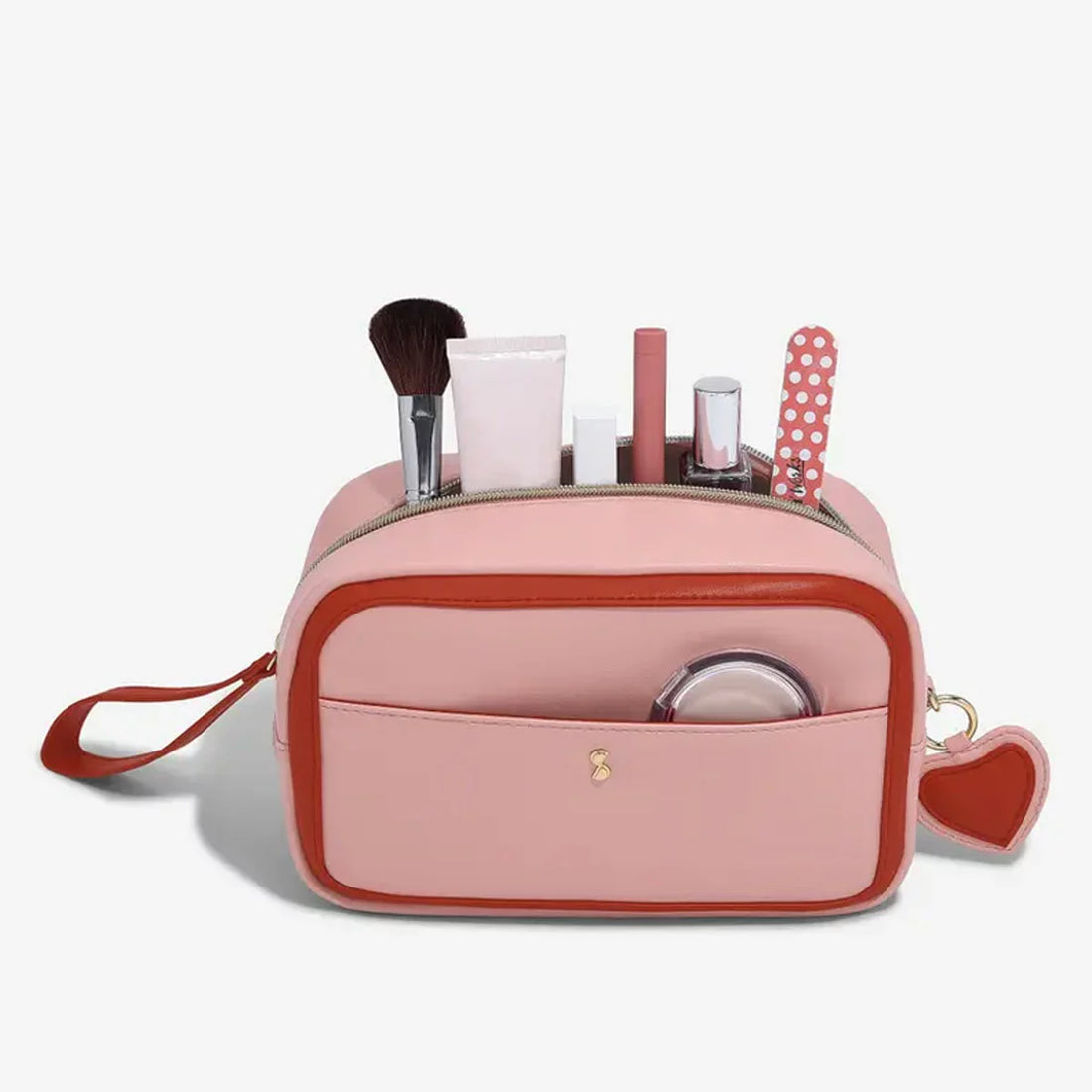 Stackers Heart Cosmetic Case with Keyring