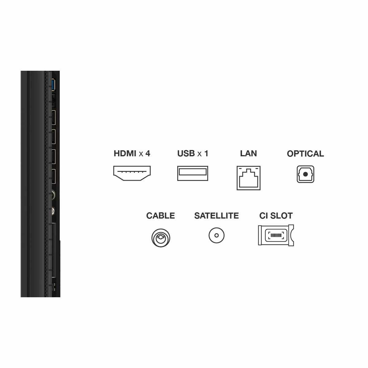 TCL 85P8K-UK 85 Inch QLED Smart TV