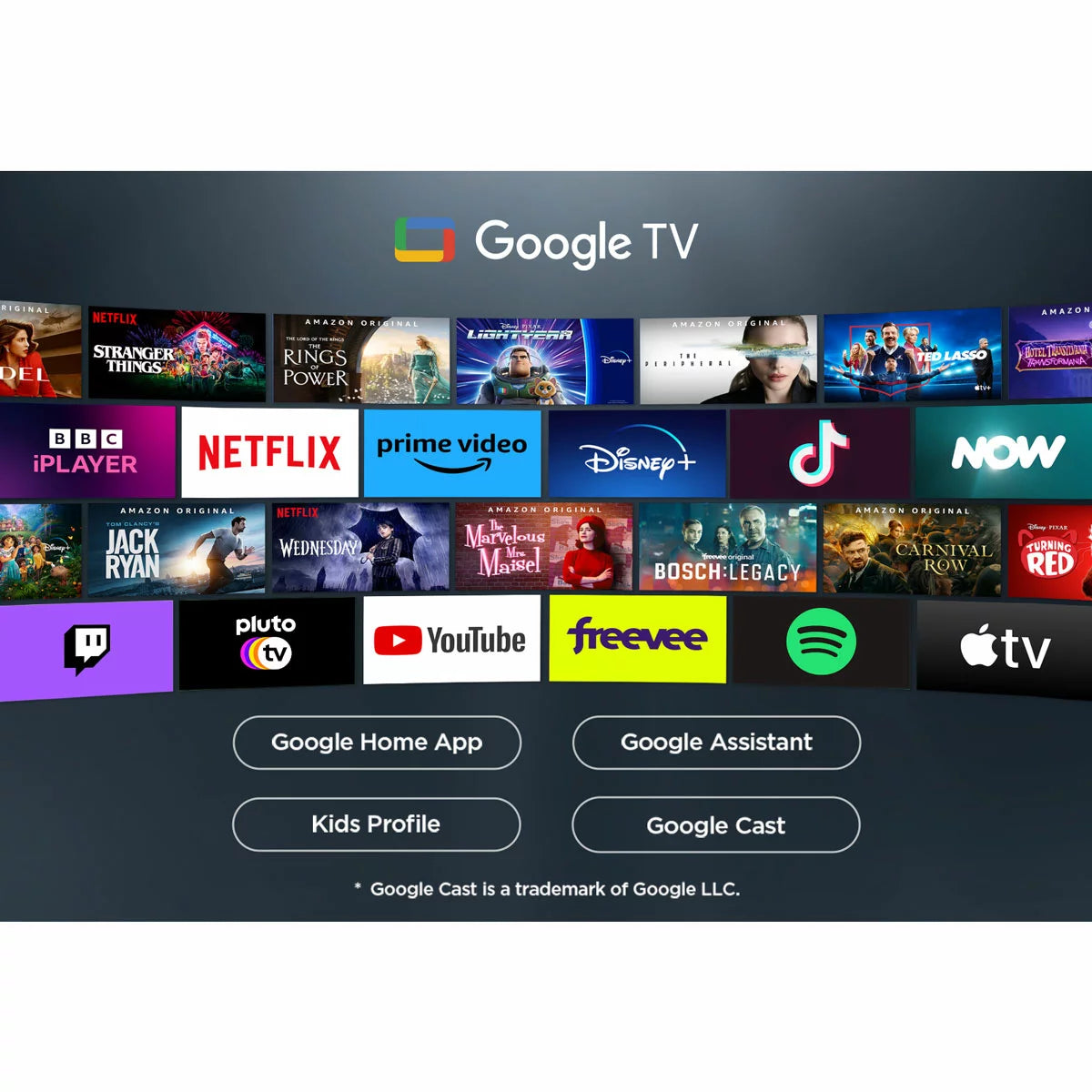 TCL 85P8K-UK 85 Inch QLED Smart TV