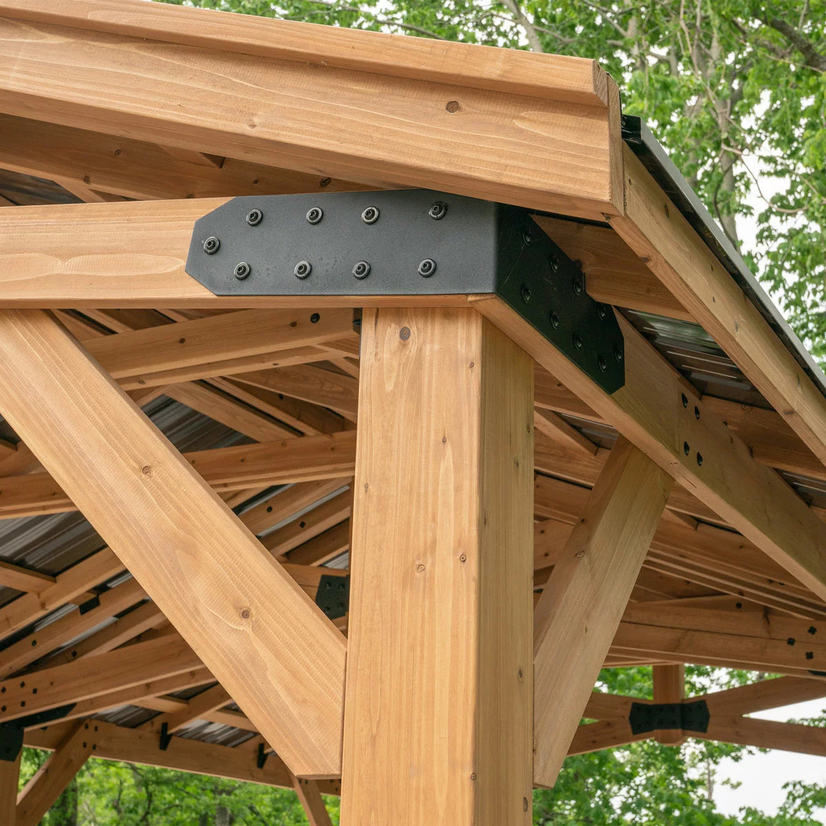 Backyard Discovery Norwood 20ft x 12ft (6.1 x 3.7m) Wooden Gazebo