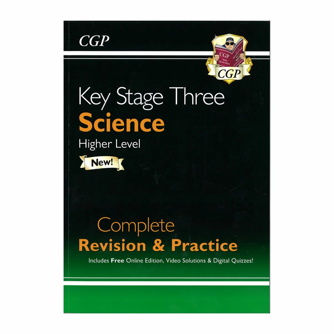 CGP KS3 Maths Science & English Revision Guides x3 Books
