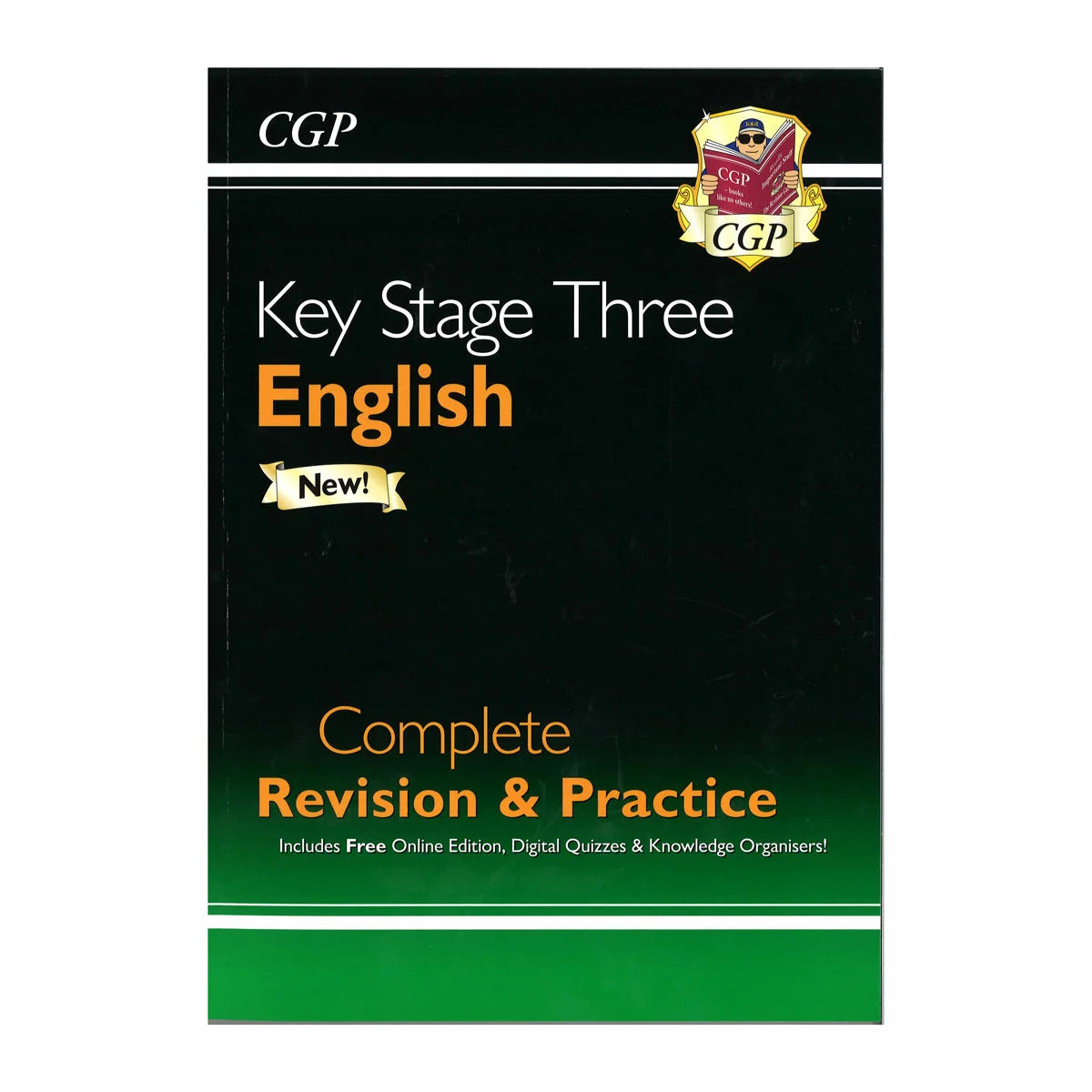 CGP KS3 Maths Science & English Revision Guides x3 Books