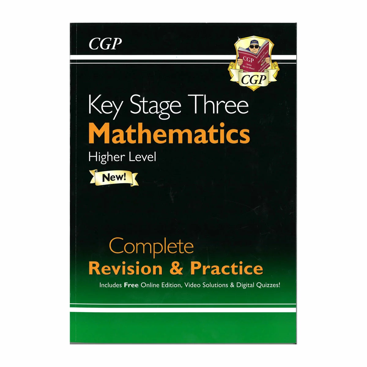 CGP KS3 Maths Science & English Revision Guides x3 Books