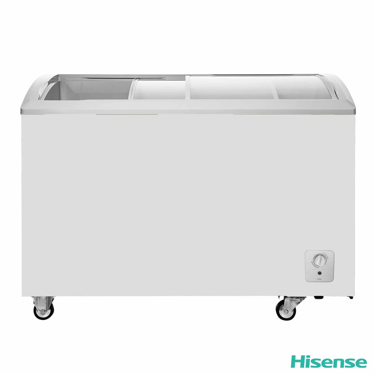 Hisense CAF303D7AWC, 297L Single Door Commercial Ice Cream Freezer, C Rated