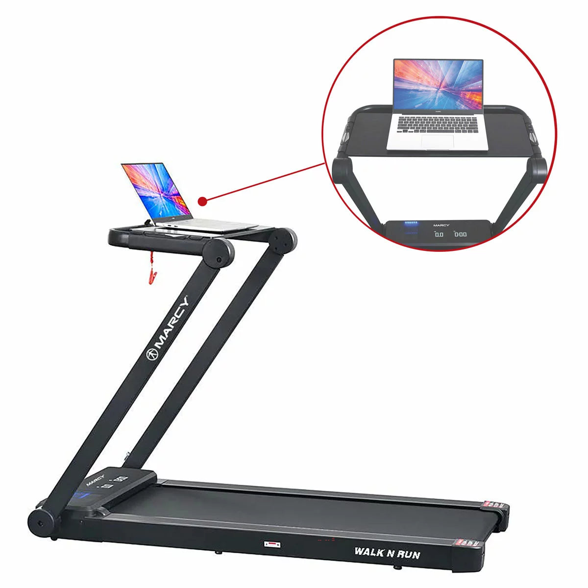 Marcy Walk N Run Walking Pad Treadmill