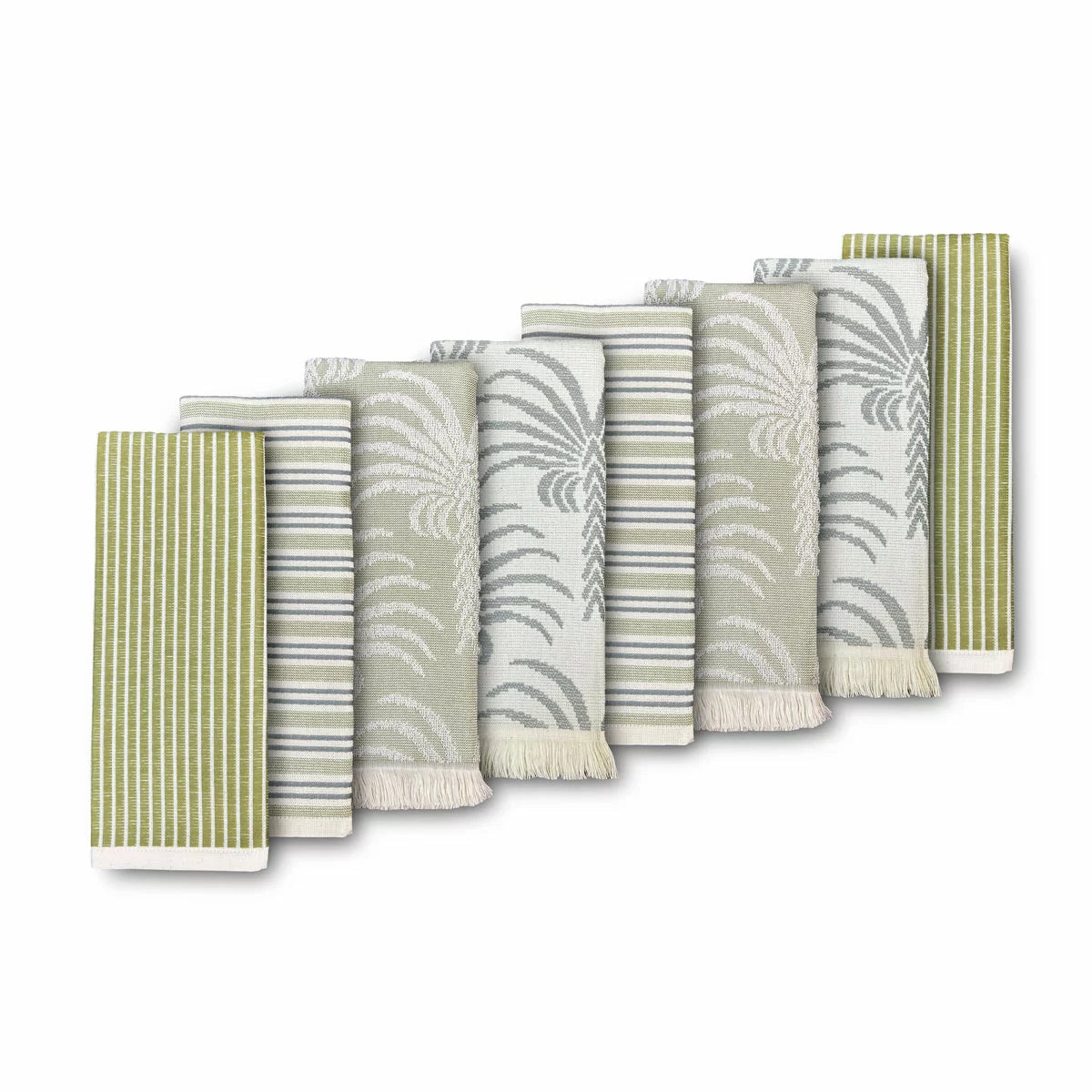 Mundo Textile Kitchen Towels 8 Pack, in 4 Designs
