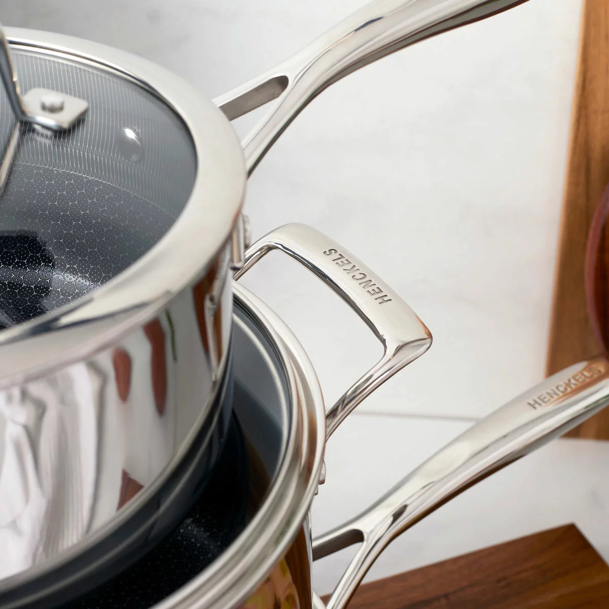 Henckels Paradigm Stainless Steel Cookware Set, 11 Piece