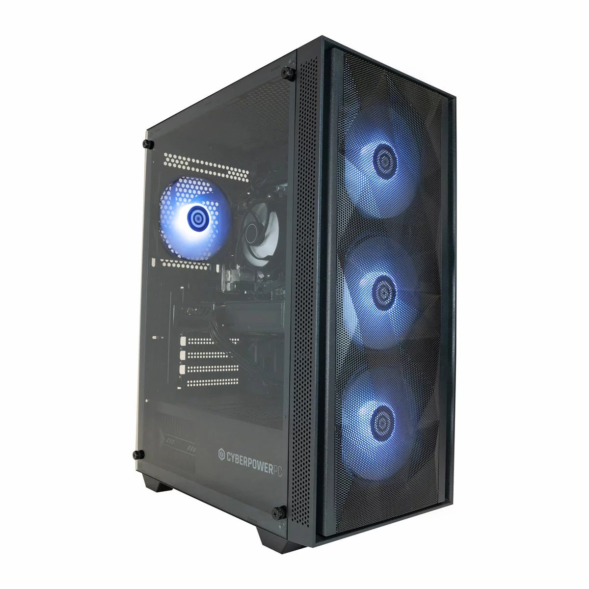 CyberPower, AMD Ryzen 5, 16GB RAM, 1TB SSD, NVIDIA GeForce RTX 5060, Gaming Desktop Bundle, view 2
