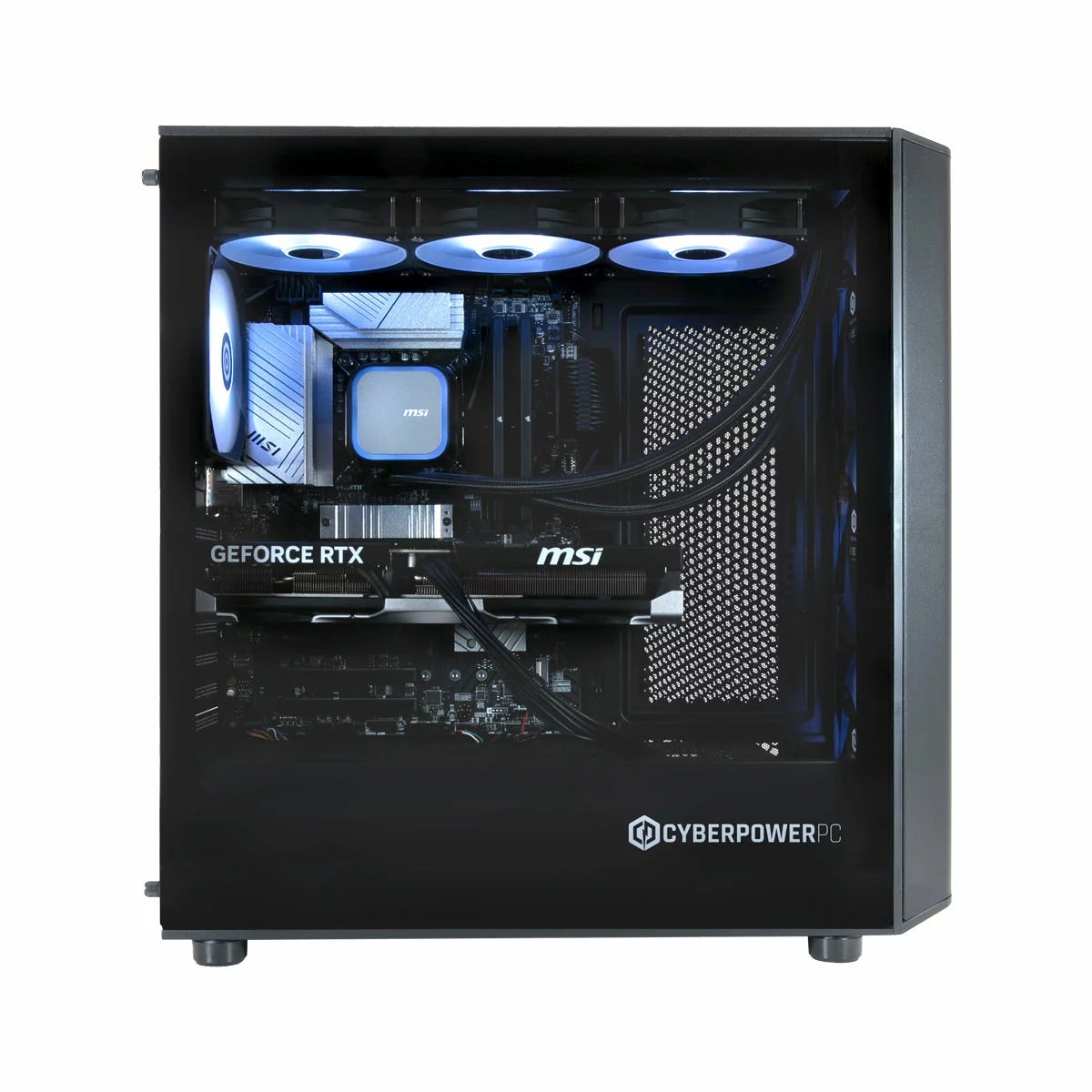 CyberPower, AMD Ryzen 5, 16GB RAM, 1TB SSD, NVIDIA GeForce RTX 5060 Ti, Gaming Desktop PC, view 5