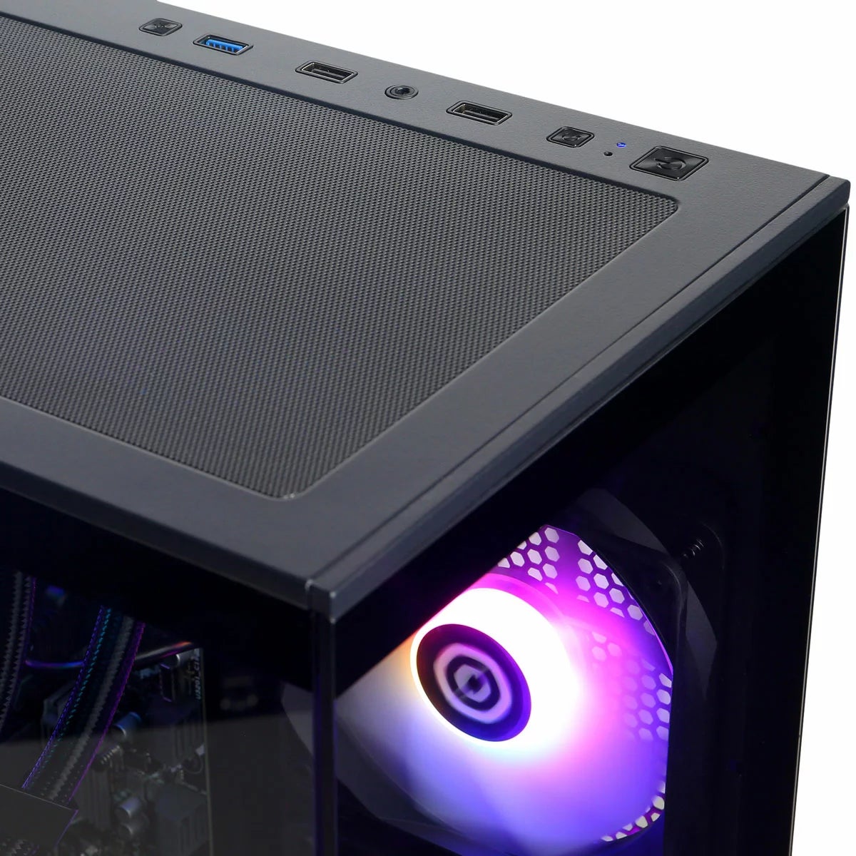 CyberPower, Intel Core Ultra 7, 32GB RAM, 1TB SSD, NVIDIA GeForce RTX 5070 Ti, Gaming Desktop PC, view 4