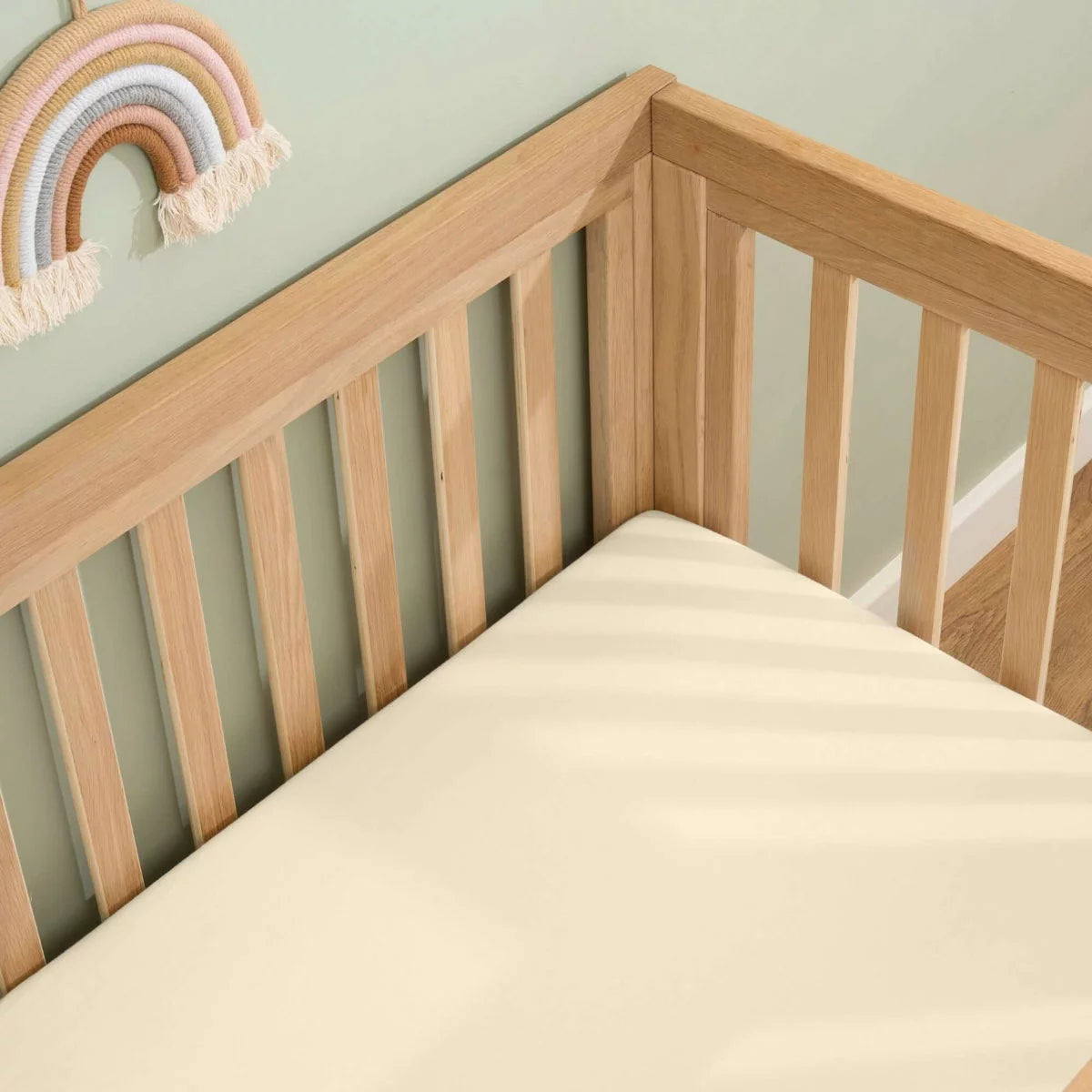 Clair De Lune Organic Cotton Cot Bed Sheets, 2 Pack