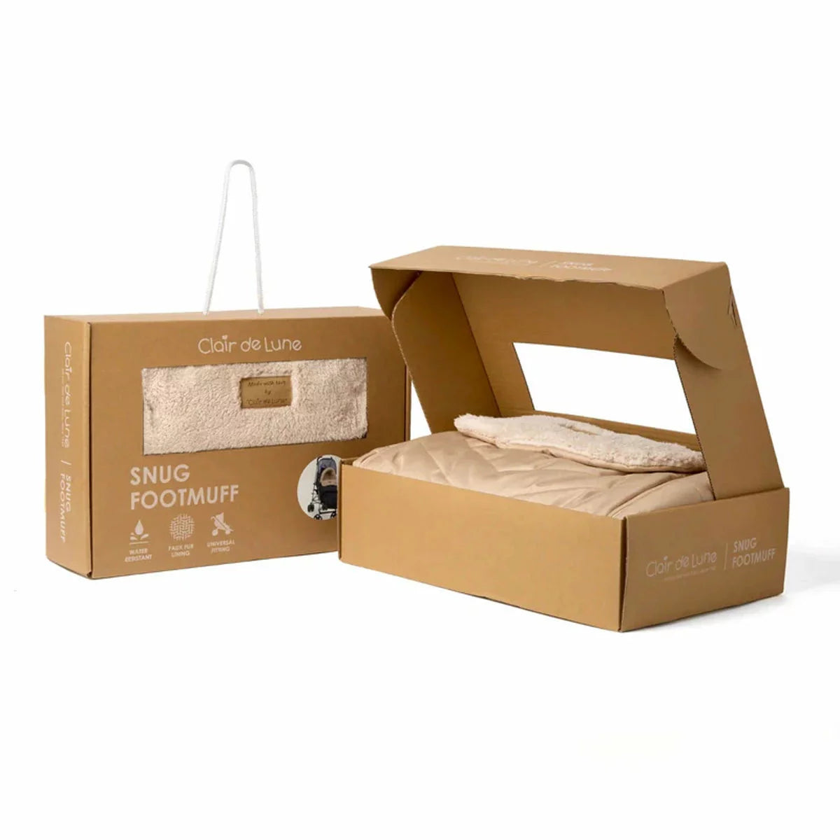 Clair De Lune Snug Universal Pushchair Footmuff