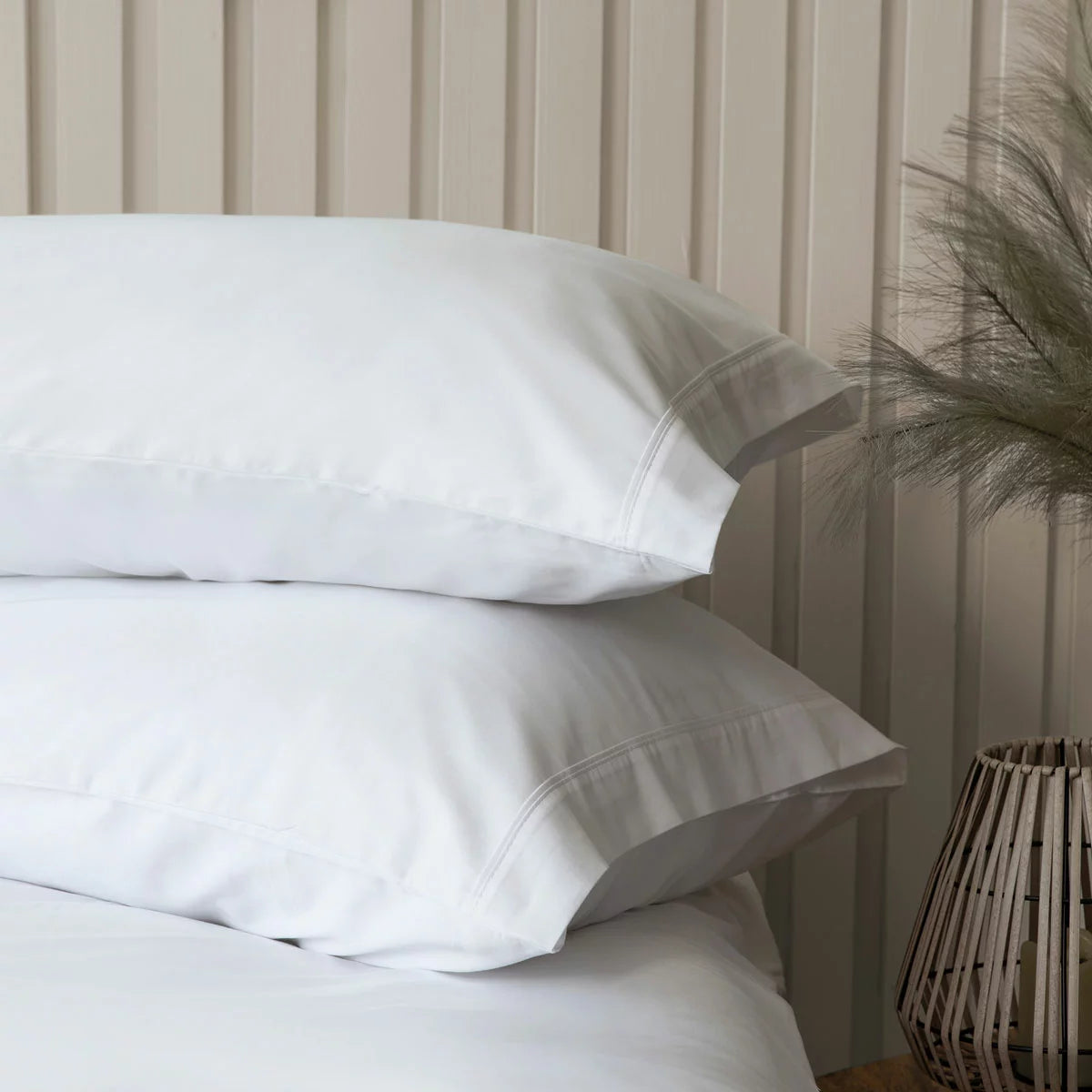 Belledorm Bamboo Cotton Blend Pillowcase Pair