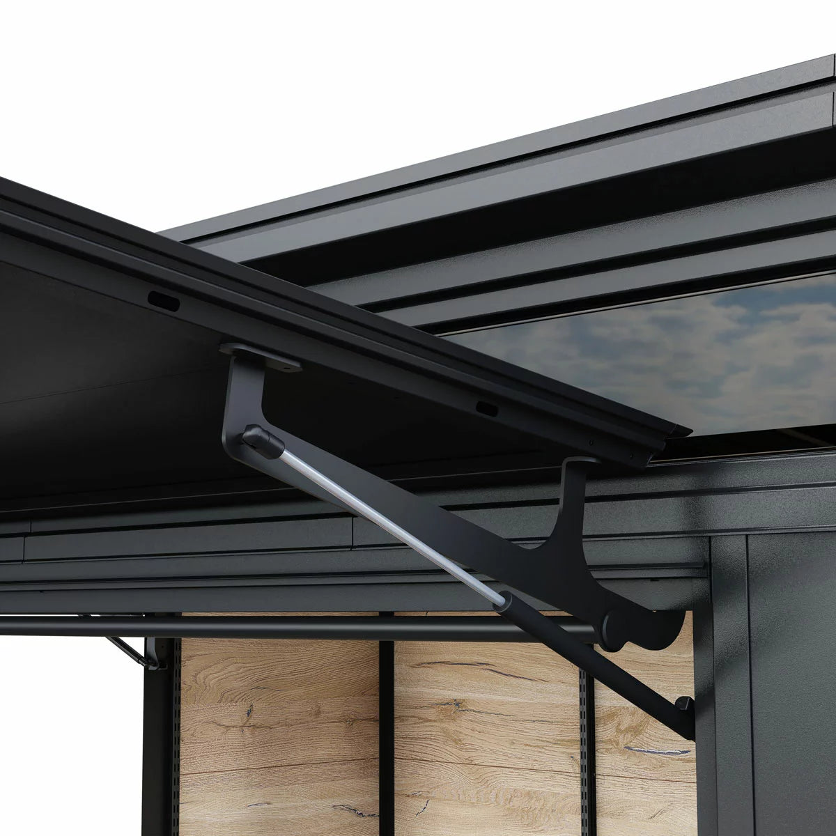 Keter Rosewood 9.1ft x 6.8ft (2.8 x 2.1m) Garden Bar Shed