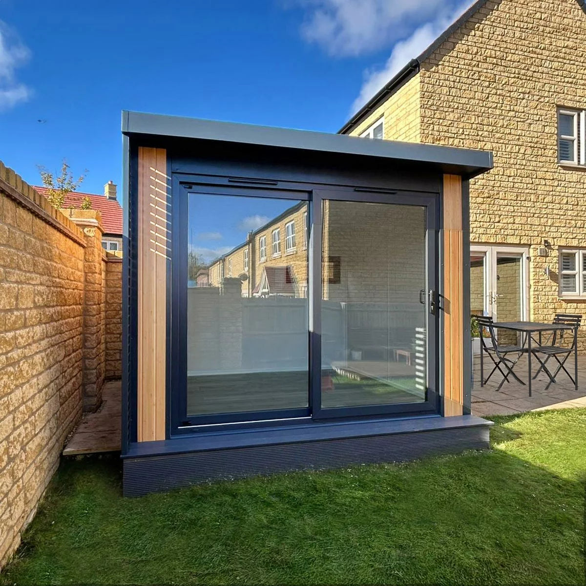 Installed Garden Room, Small Sizes, Basebox Plus by Green Retreats (up to 11m²)