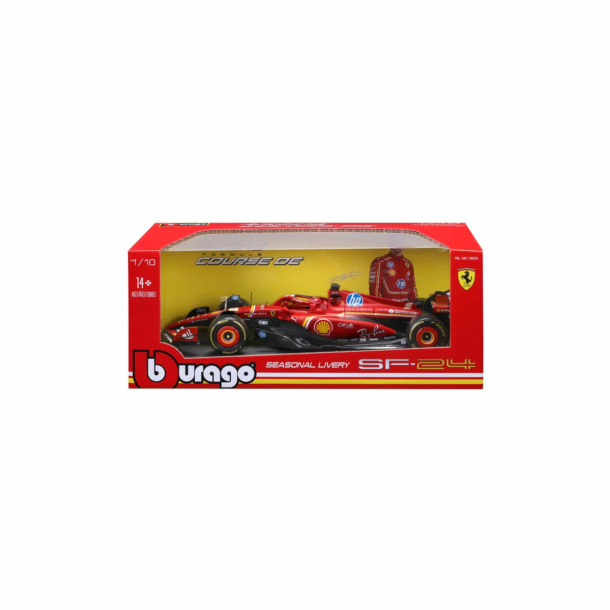 Maisto Cars 1: 18 Formula 1 Diecast Individual Cars - Assortment