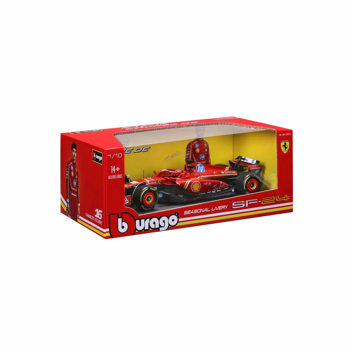 Maisto Cars 1: 18 Formula 1 Diecast Individual Cars - Assortment