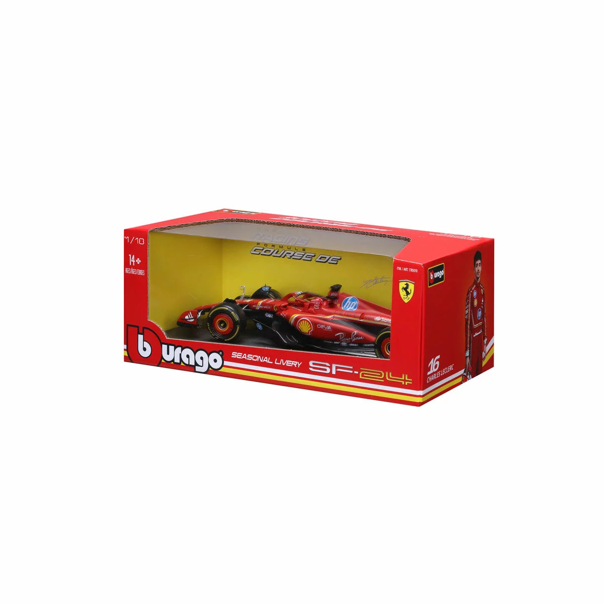 Maisto Cars 1: 18 Formula 1 Diecast Individual Cars - Assortment