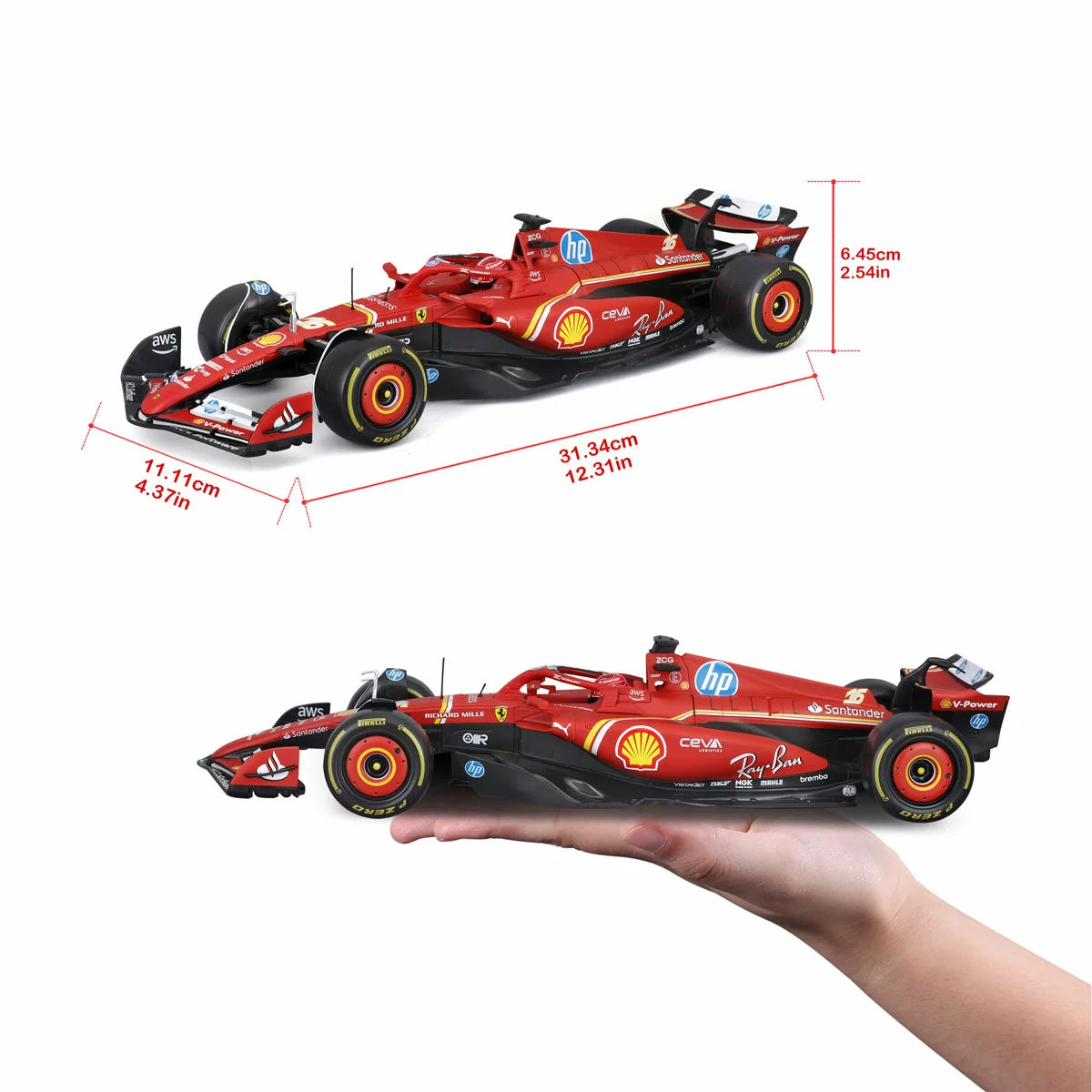 Maisto Cars 1: 18 Formula 1 Diecast Individual Cars - Assortment