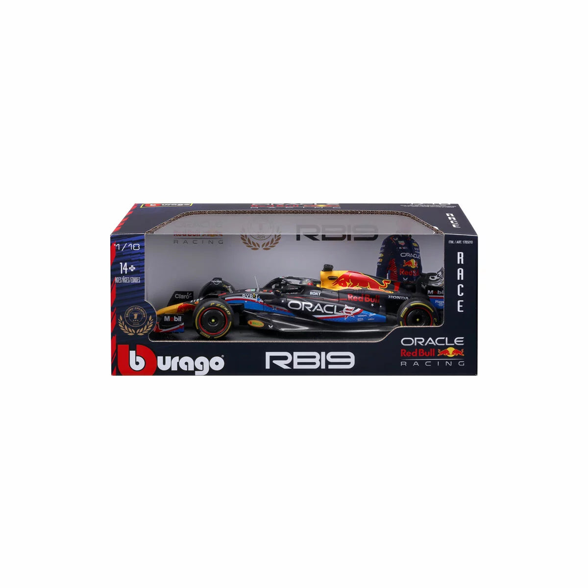 Maisto 1:18 Formula 1 Die Cast Vehicles - Red Bull 2023 Austin Max Verstappen