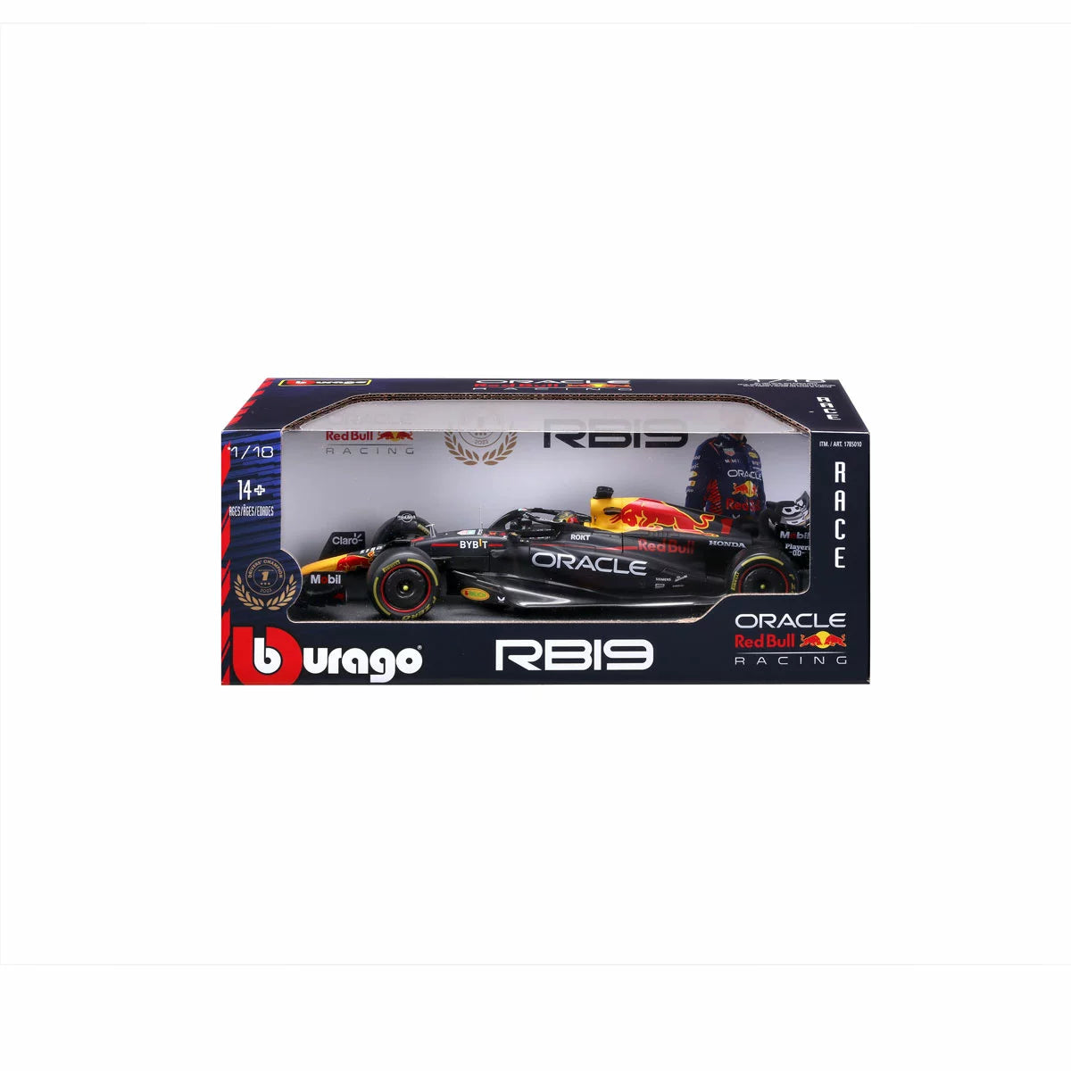 Maisto 1:18 Formula 1 Die Cast Vehicles - Red Bull RB19 2023 Max Verstappen