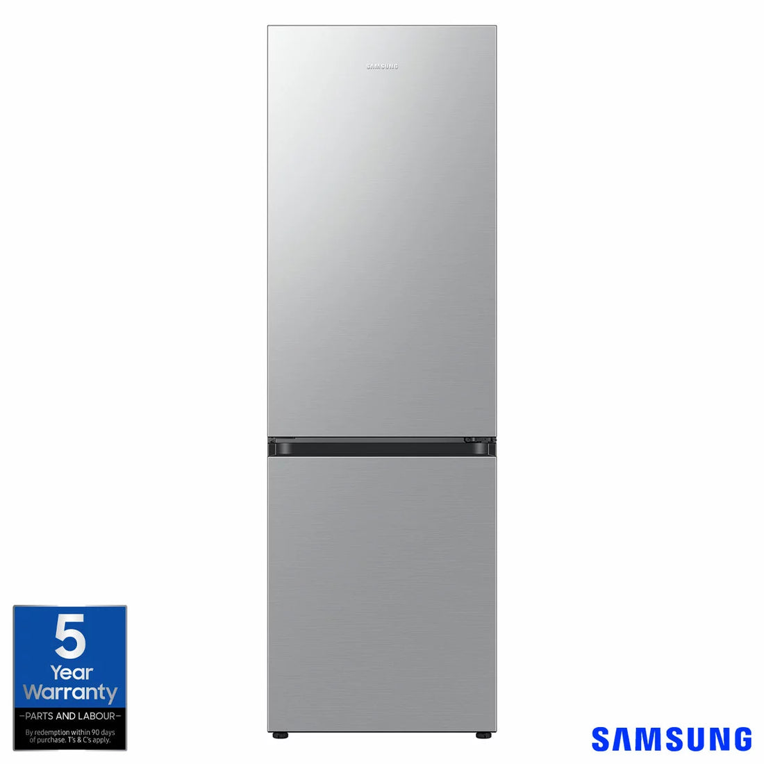 Samsung Series 6 SpaceMax RB34C600DSA/EU 344L Smart Combi Fridge Freezer, Metal