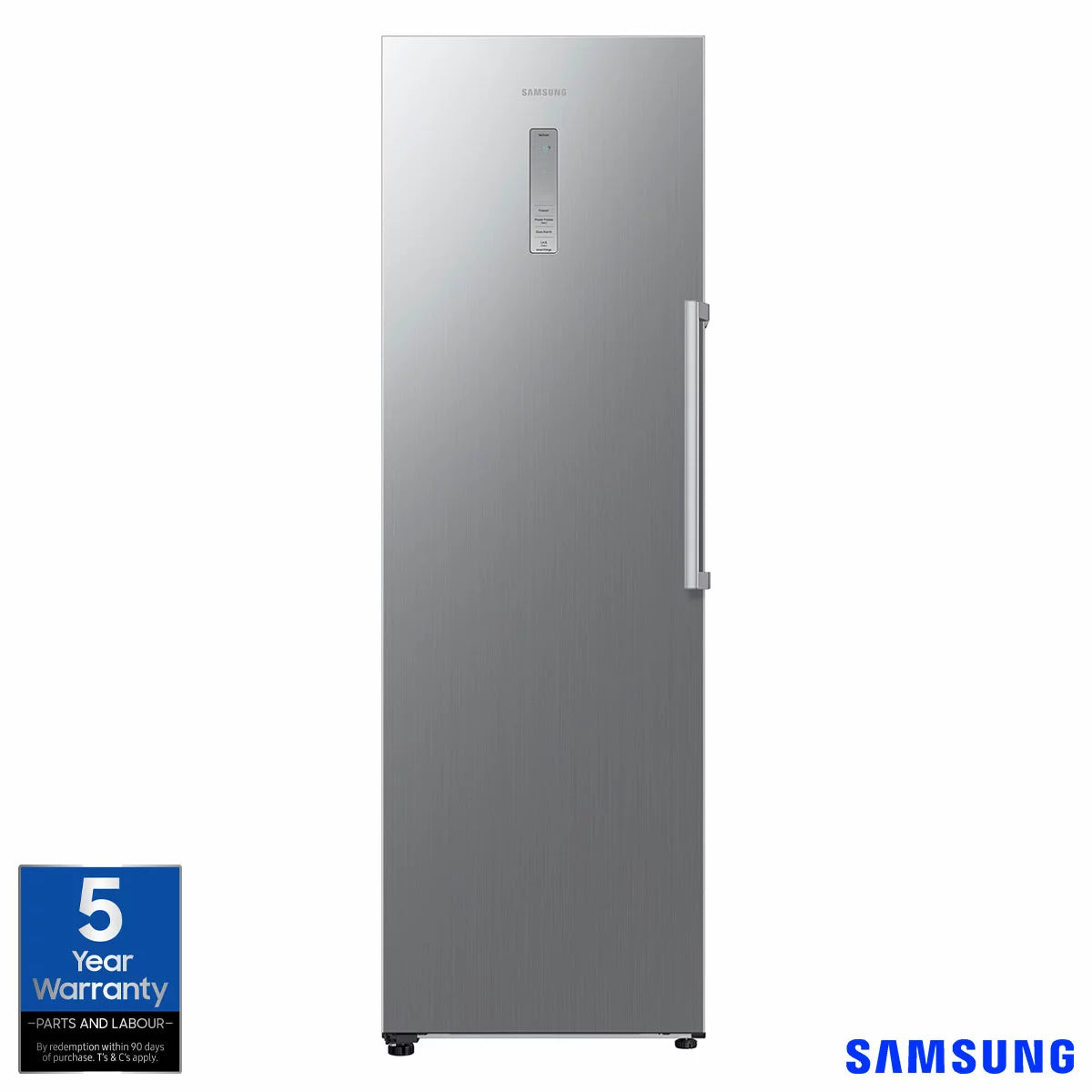 Samsung SpaceMax RZ32C7BDES9/EU 323L Smart Tall Freezer, E Rated in Refined Inox