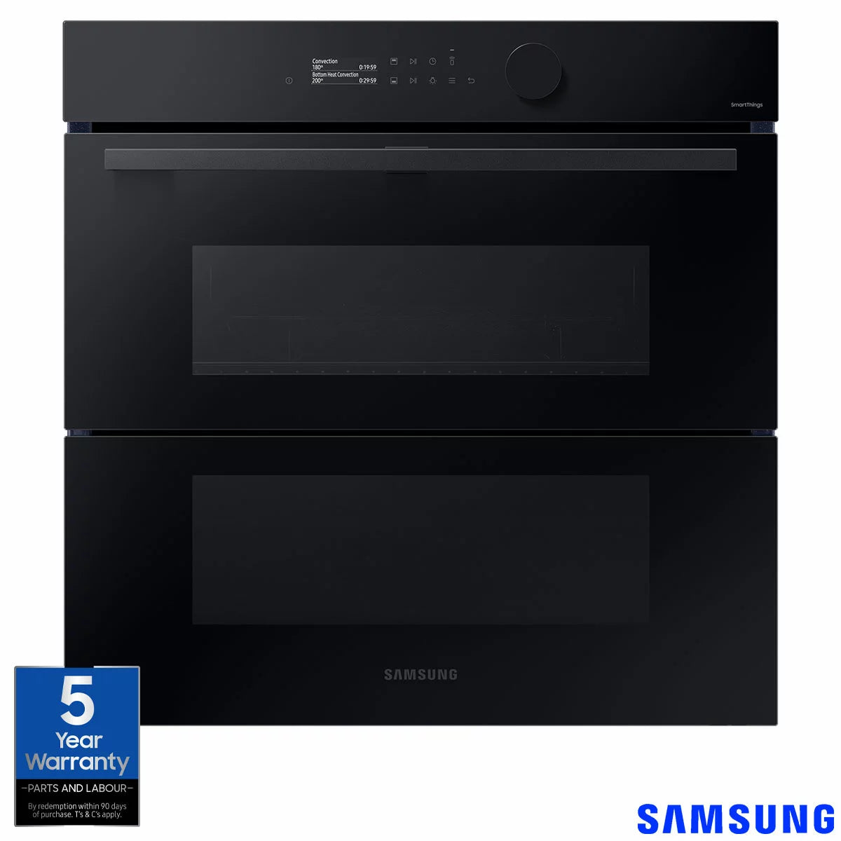Samsung Series 5 Dual Cook Flex NV7B5750TAK/U4 76L Smart Oven, A+ Rating