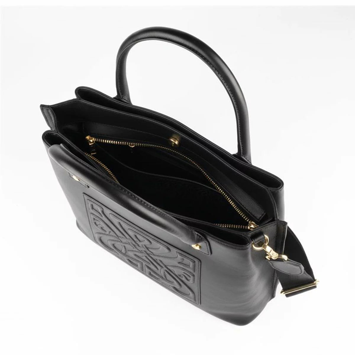 Biba Padded Leather Tote Bag