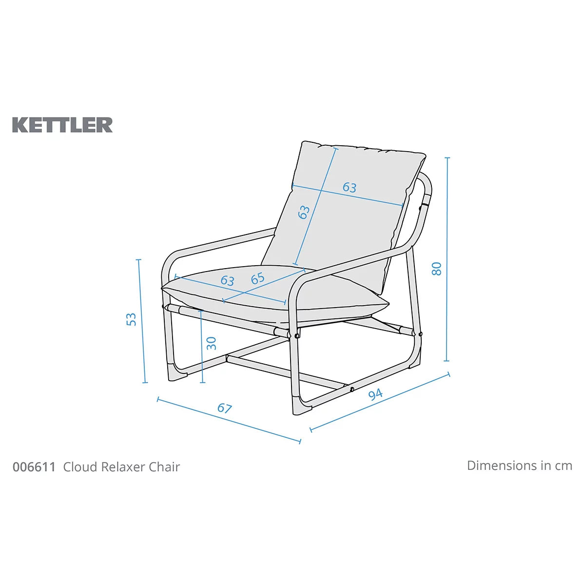 Kettler Cloud Relaxer Chair