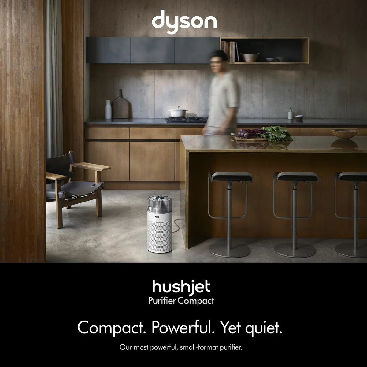 Dyson HushJet™ Compact Air Purifier HJ10, 491121-01