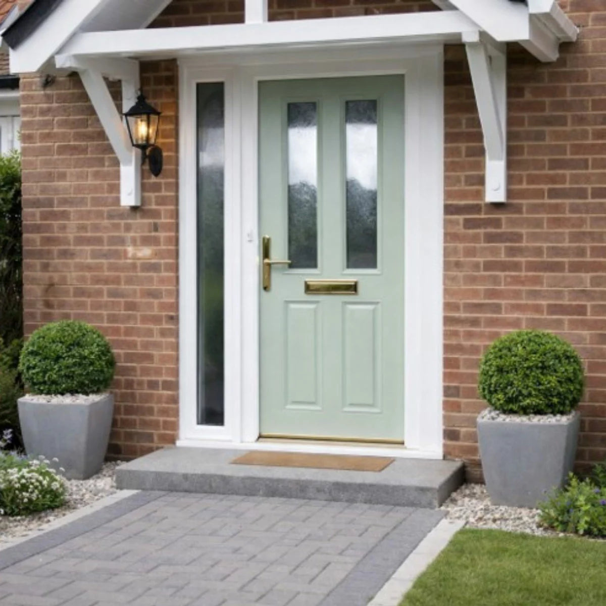 Mendes External Thermal Grey Primed Rutland Clear Glazed in 2 Sizes
