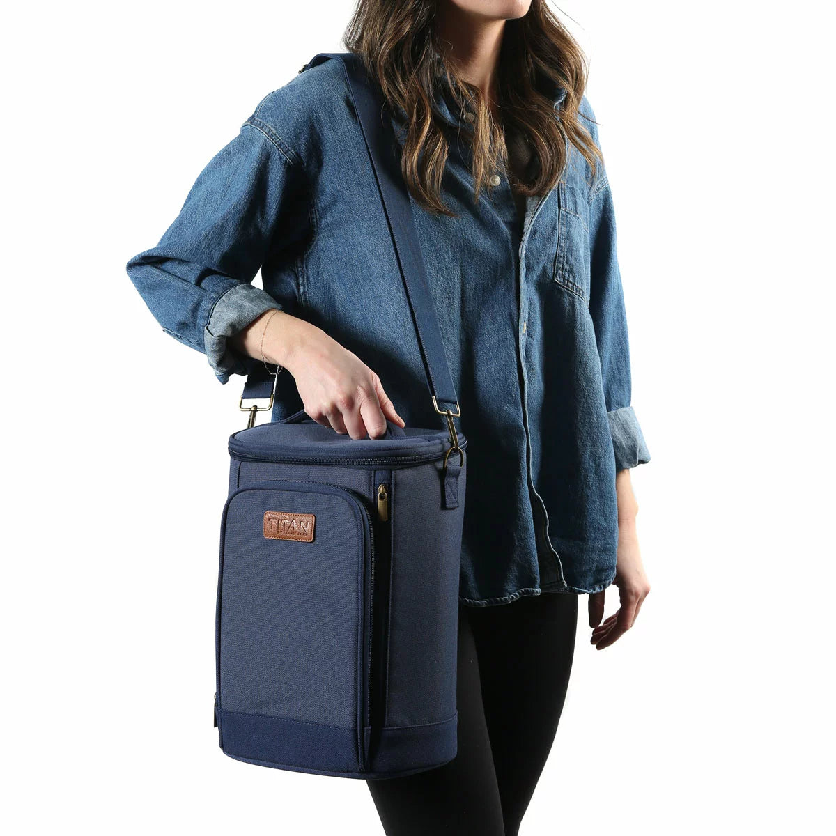 Titan High Performance Insulated Beverage Tote with 2 Ice Walls