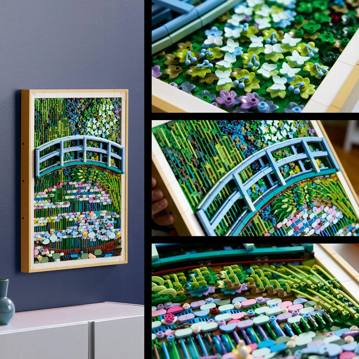 LEGO Art Claude Monet - Bridge over a Pond of Water Lilies - Model 31220 (18+