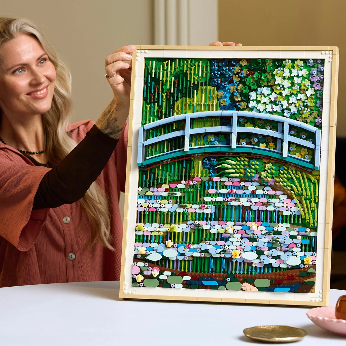LEGO Art Claude Monet - Bridge over a Pond of Water Lilies - Model 31220 (18+
