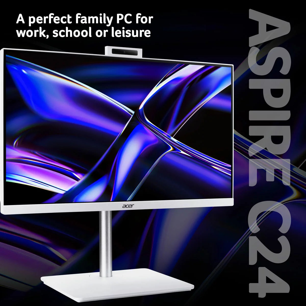 Acer C24-A, Intel Core 5, 16GB RAM, 1TB SSD, 24 Inch All in One Desktop PC