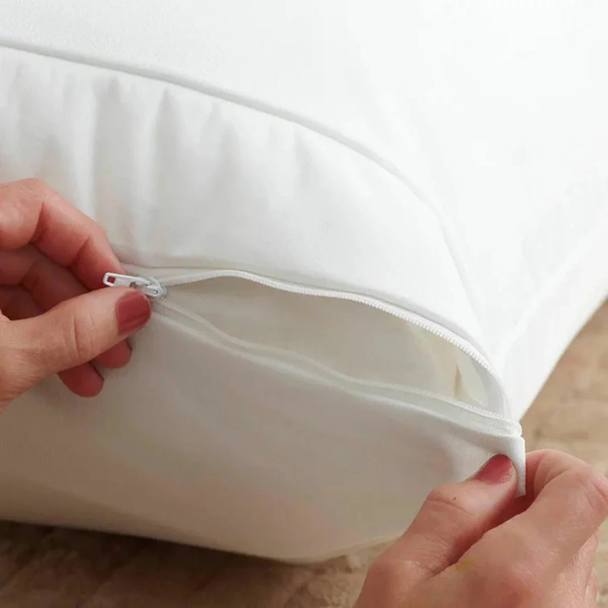 REM-Fit Cotton Pillow Protector, 2 Pack