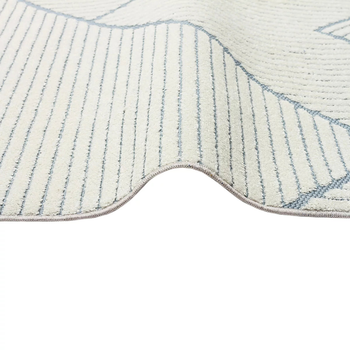 Concept Looms Jazz Blue Geo Indoor Outdoor Rug, in 2 Sizes