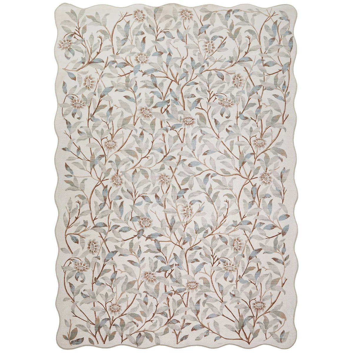 Concept Looms Liberty Floral Washable Rug, in 2 Sizes