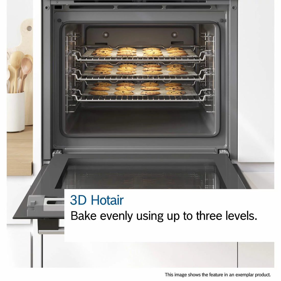 Bosch Series 4 MBA533BS3B Built In Double Oven, A Rated in Silver