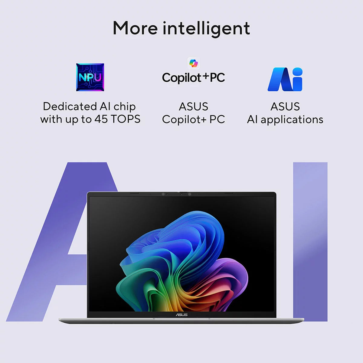ASUS Vivobook Copilot+ PC, Snapdragon X1, 16GB RAM, 512GB SSD, 16 Inch Laptop