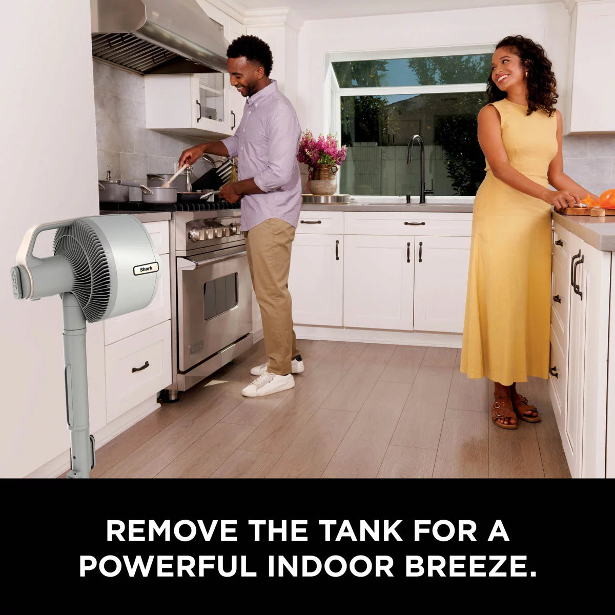 Shark FA300WHUK FlexBreeze Pro Mist Indoor & Outdoor Fan & Outdoor Misting
